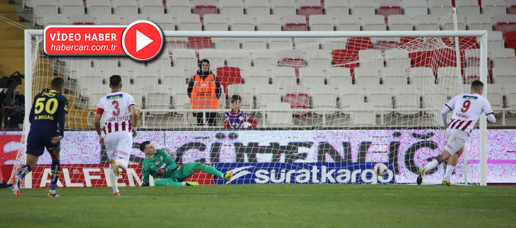 Trendyol Süper Lig: Sivasspor: 2 - Fenerbahçe: 2 
